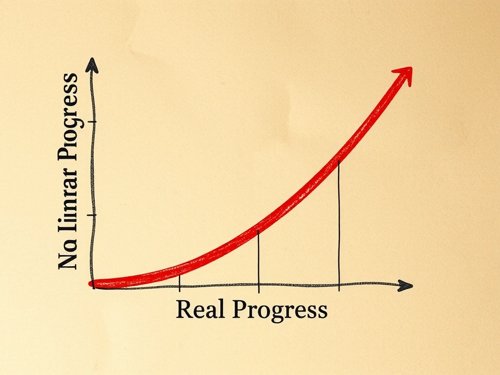 Grafički prikaz krivulje napretka